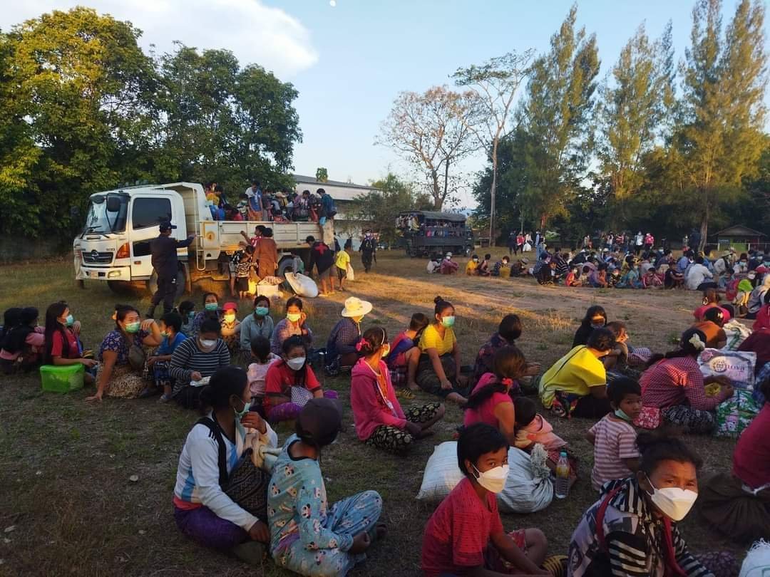 လေးကေ့ကော် တိုက်ပွဲ (၂) ရက်အတွင်း စစ်ဘေးရှောင် ၄၀၀၀ ကျော်ရှိနေ