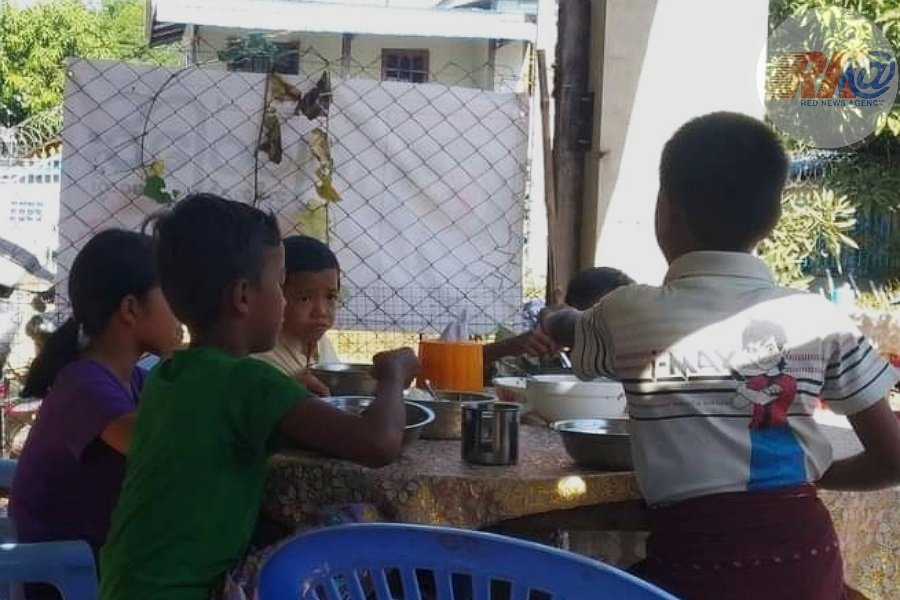 ပိုလျှင်လှူ လိုလျှင်ယူ မျှဝေခြင်း မကွေးမြို့က ၅၀၀ တန်ဇလုံထမင်း