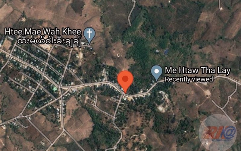 ထီးမယ်ဝါးခီးကျေးရွာအနီး တိုက်ပွဲတွင် (၁၀) ဦးကျော်ဖမ်းဆီးခံရပြီး (၁၅) ဦးကျော်ပျောက်ဆုံးနေ