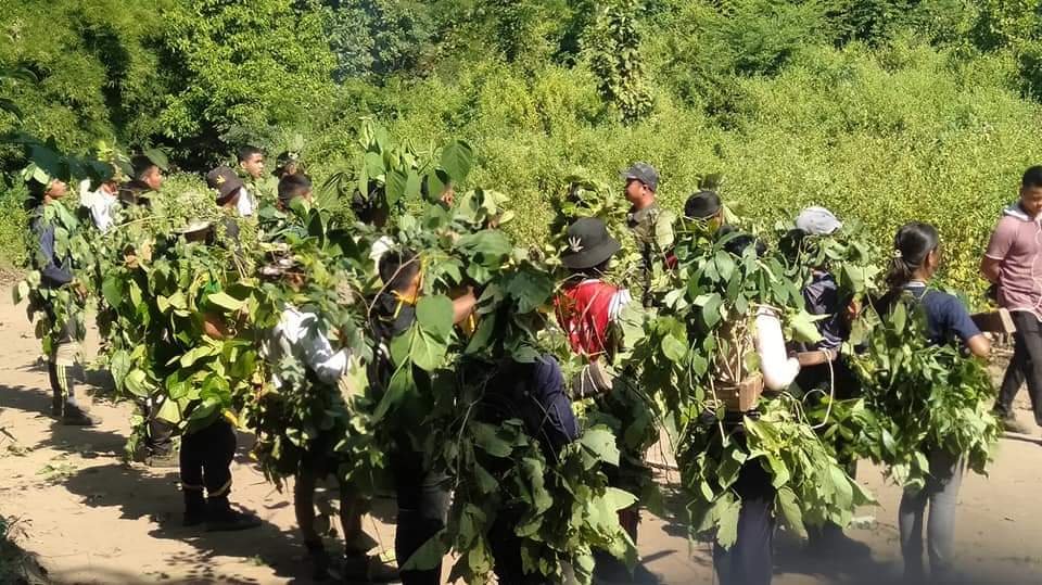 ကနီမြို့နယ်က ချင်းတွင်းပြည်သူ့ကာကွယ်ရေးတပ်ဖွဲ့