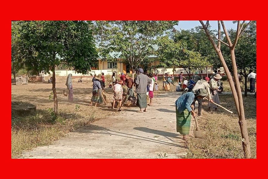 NUG အစီအစဉ်ဖြင့် စစ်ကိုင်းတိုင်းမှာ အခြေခံပညာ ကျောင်းတွေဖွင့်ဖို့ပြင်နေ 