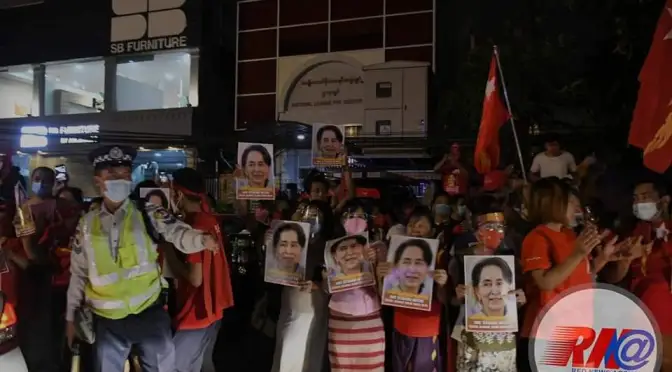 လူစုလူဝေးဖြင့်အောင်ပွဲခံမှုများ မပြုလုပ်ကြရန် NLD ပန်ကြား