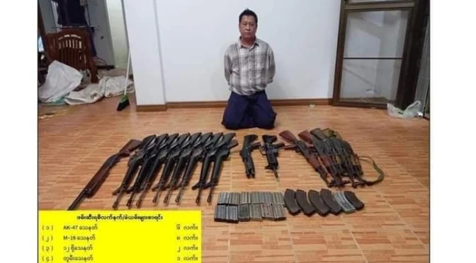 ၈၈ မျိုးဆက် ( ငြိမ်း/ပွင့်) ကျောင်းသားခေါင်းဆောင် ကိုဂျင်မီကို လက်နက်များနှင့်အတူ ဖမ်းဆီးရမိဟု စစ်ကောင်စီ ကြေညာ