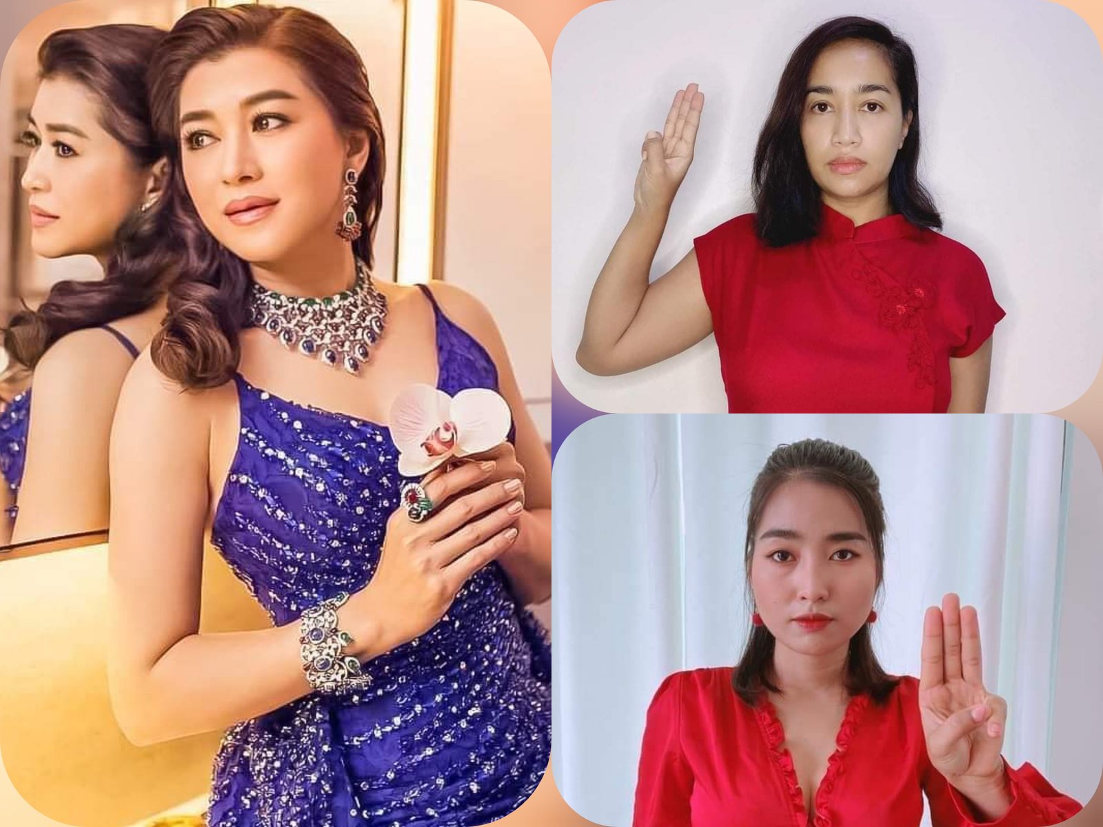 ရုပ်ရှင်သရုပ်ဆောင် အိန္ဒြာကျော်ဇင်၊ အဆိုတော်ပိုပိုနှင့် Beauty Blogger ဝင်းမင်းသန်း တို့ကို အင်းစိန်ထောင်သီးသန့်ပြောင်းထား