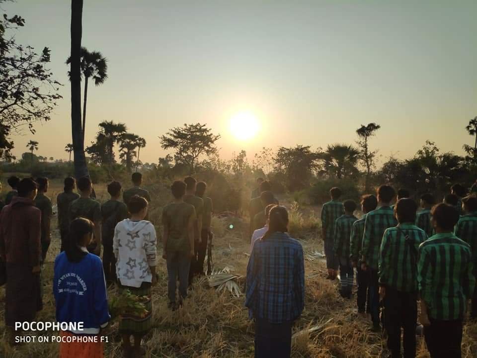 ရဲဘော် (၁၈) ဦး ကျဆုံးခြင်း (၈) လပြည့် သွေးကြွေး ရဲစခန်းကို တိုက်ခိုက်