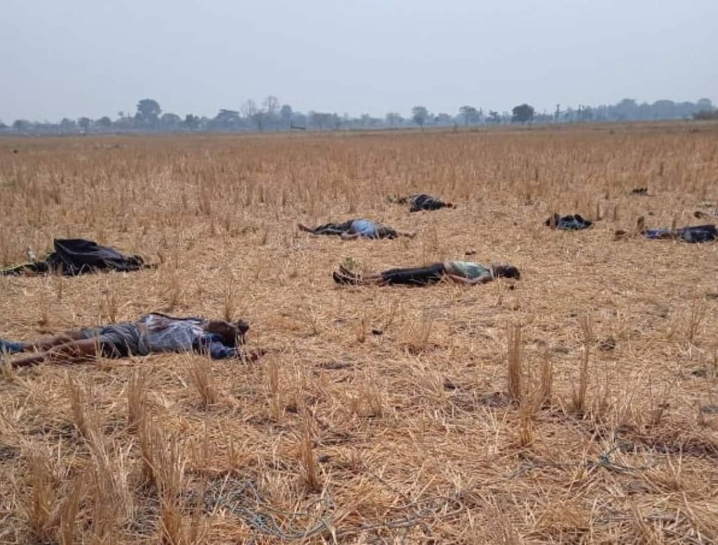 ခင်ဦးမြို့နယ် သိမ်တော်ကျေးရွာတွင် PDF (၁၄) ဦးကျ