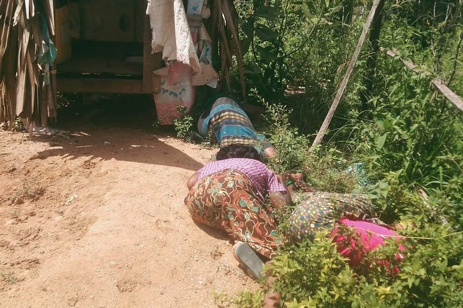 တောင်ရွာသစ်ကျေးရွာမှ ပြည်သူတချို့ကို စစ်ကောင်စီတပ်နှင့်ပျူစောထီးများ သတ်ဖြတ် 