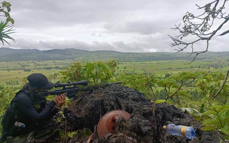 စနိုက်ပါ (Sniper) အဖွဲ့၏ ပစ်ခတ်မှုကြောင့် စစ်ကောင်စီတပ်ဖွဲ့မှ (၄) ဦးသေ