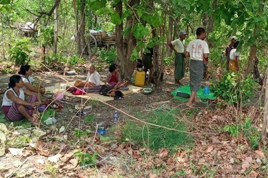 ပြည်သူ ၁၄ ဦးကို စစ်ကောင်စီတပ်က ဖမ်းဆီးသတ်ဖြတ်