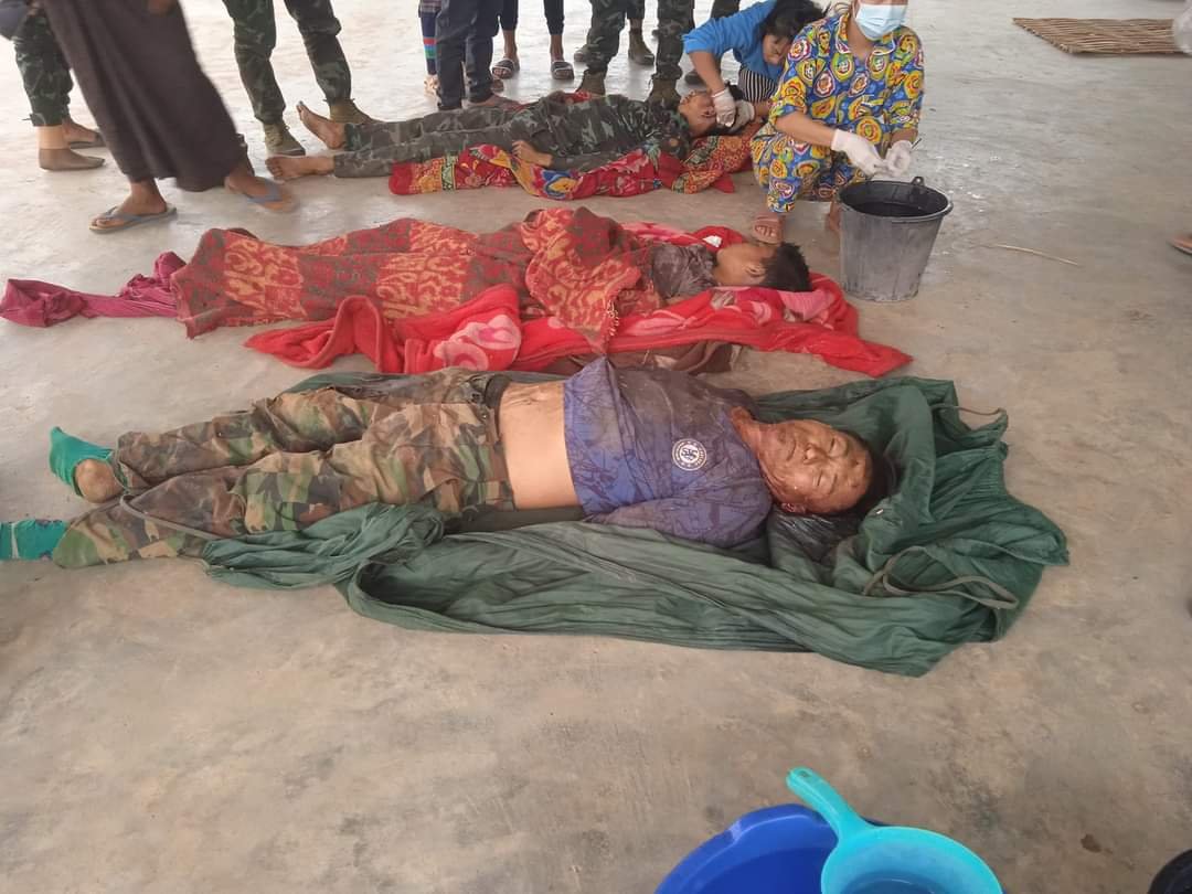 စစ်ဘေးရှောင်များကို ကယ်ထုတ်သည့် တိုက်ပွဲတွင် ပြည်သူ့ကာကွယ်ရေးရဲဘော် (၃) ဦးကျ