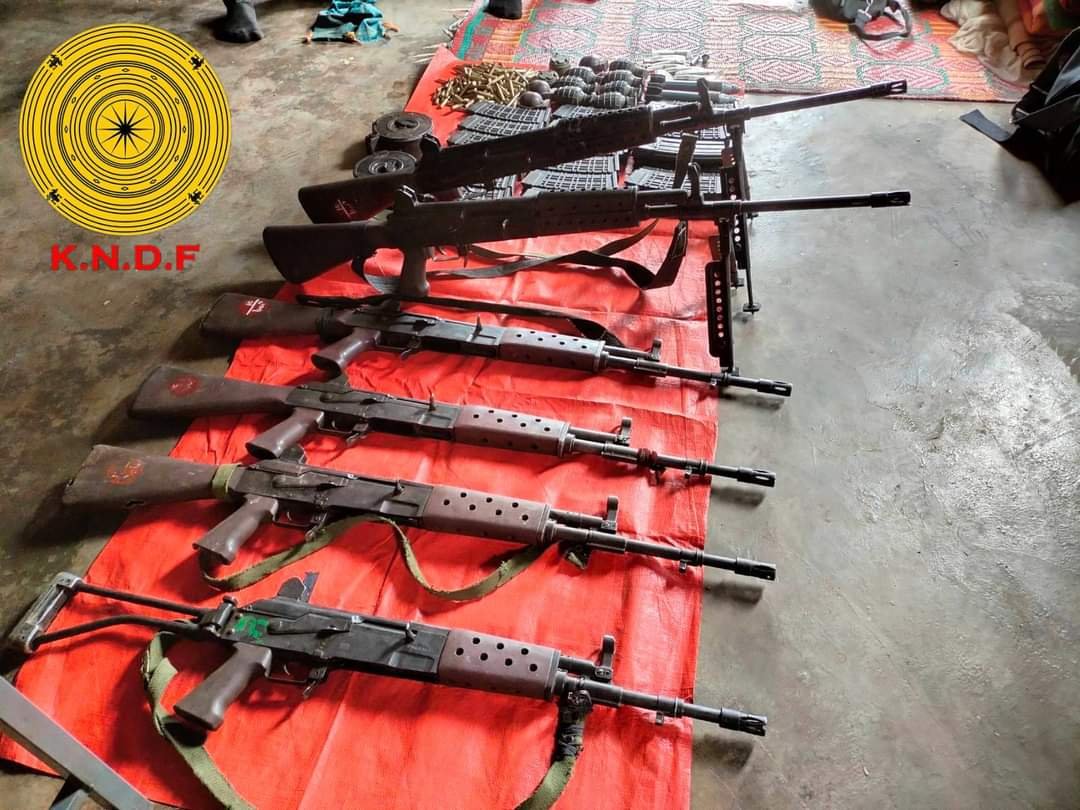 တိုက်ပွဲအတွင်း စစ်ကောင်စီတပ် ခလရ (၂၈၇) မှ (၁၅) ဦးထက်မနည်း သေဆုံးပြီး လက်နက်ခဲယမ်းများ ဆုံးရှုံး