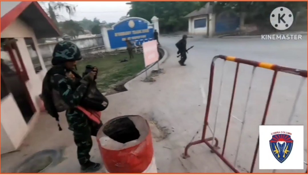 မြဝတီကုန်သွယ်ရေးဇုန် ဝင်ရောက်ခဲ့သည့် စစ်ရေးမှတ်တမ်း