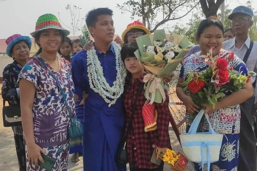 ကြမ်းဖက်ဖြိုခွင်းခံရမှုအတွင်း ကိုယ်အင်္ဂါချို့ယွင်းခဲ့ရသည့် ကိုလျှံဖြိုးအောင် ထောင်မှပြန်လွတ်
