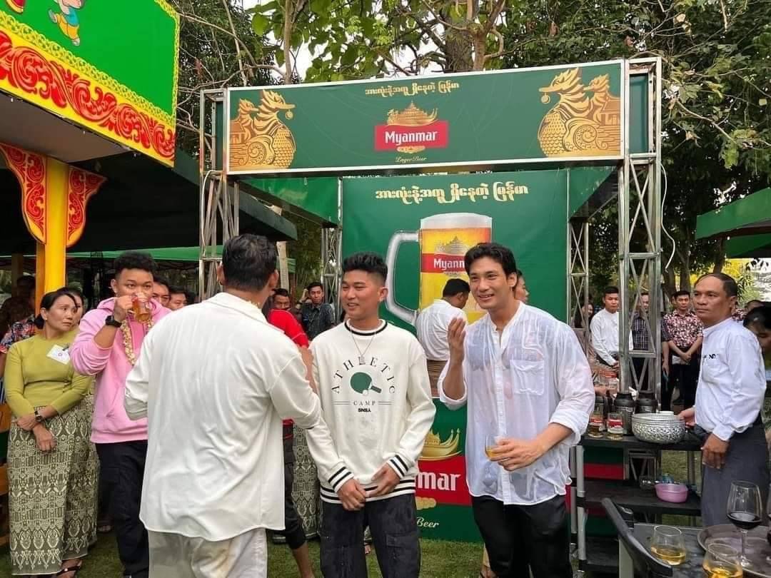 ပိုင်တံခွန်၊ G-Fatt တို့ စစ်ကောင်စီ ကြည်း၊ရေ၊လေ ဘီယာစတုဒီသာ သင်္ကြန်မဏ္ဍပ်တွင်ပြန်ပေါ်လာ