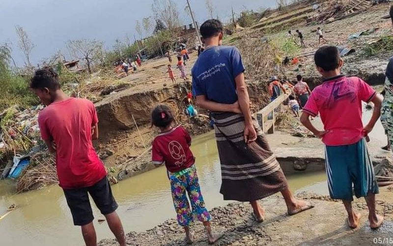 မိုခါဆိုင်ကလုန်းမုန်တိုင်းကြောင့် တိုင်းနှင့်ပြည်နယ် (၇) ခုတွင် သေဆုံးသူ (၄၃၅) ဦးရှိ