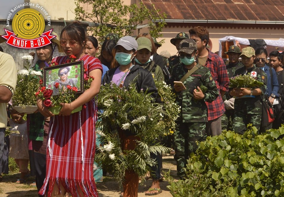 စစ်ကောင်စီတပ်နှင့် တိုက်ပွဲအတွင်း KNDF အမှတ် (၉)တပ်ရင်း (ဒု)စုမှူးမောင်ဖရန်စစ္စကို ကျဆုံးခဲ့ရ