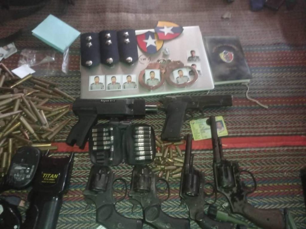 ကျောက်ပတောင်းမြို့နယ် ပွေးကျစ်ရဲစခန်းကို PDFများ စီးနင်းတိုက်ခိုက်