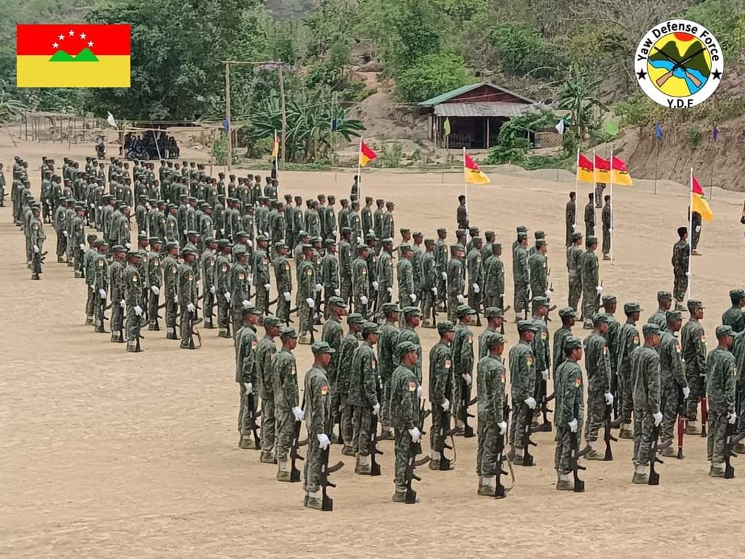 ယောကာကွယ်ရေးတပ် – YDF (၂)နှစ်ပြည့် အခမ်းအနား ရဲ‌ဘော် အင်အားအများအပြားဖြင့် ကျင်းပ