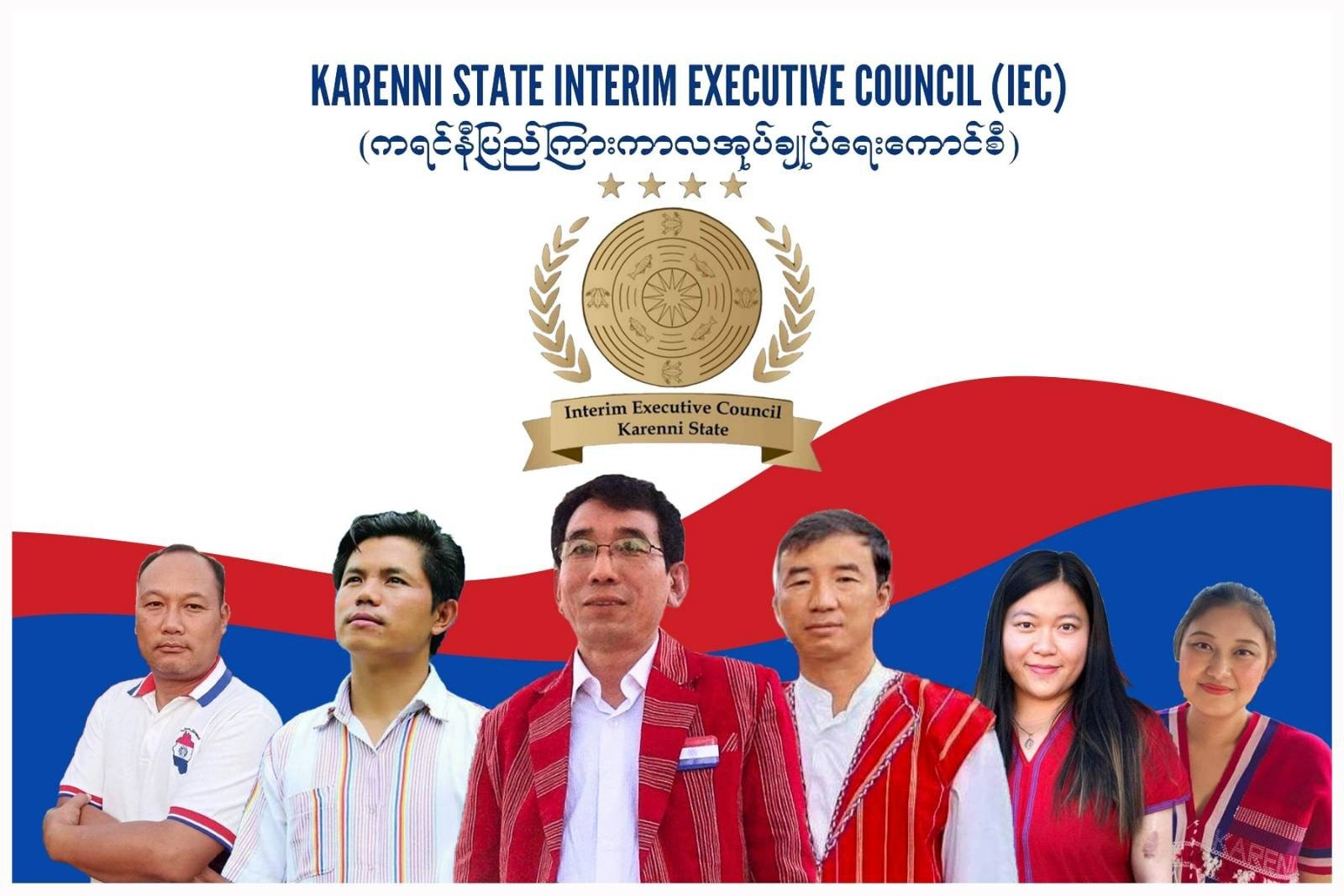 ကရင်နီပြည် ကြားကာလအုပ်ချုပ်ရေးကောင်စီဖွဲ့စည်း၊ ဥက္ကဌအဖြစ် ခူဦးရယ်က တာဝန်ယူ