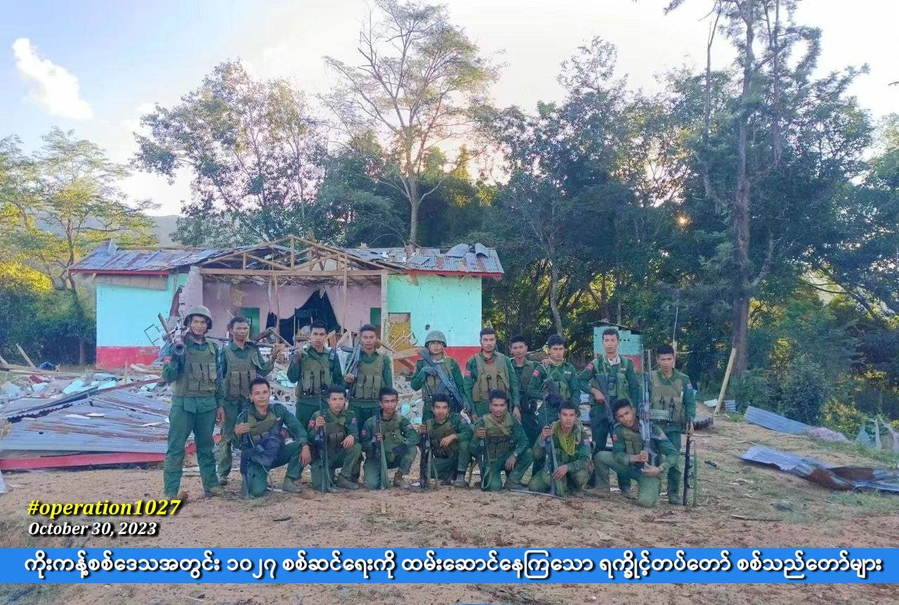 ရက္ခိုင့်တပ်တော် ရဲဘော်များ မြောက်ပိုင်းတိုက်ပွဲများအပြင် စစ်ကိုင်းတိုင်းမှာပါ စစ်ကောင်စီတပ်ကို တိုက်ခိုက်နေ