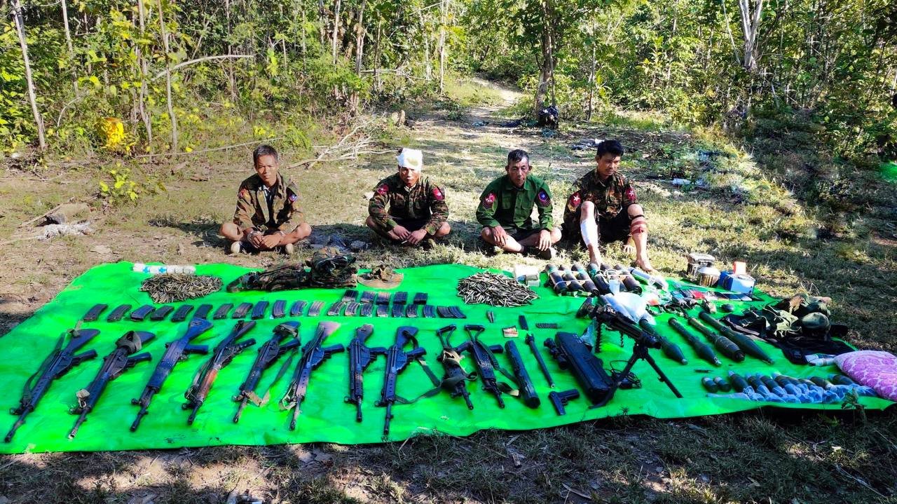 မတ္တရာမြို့နယ်အတွင်းမှ စစ်ကောင်စီတပ်စခန်းတခုကို TNLA နှင့် MDY PDF တို့ အပြီးသတ်သိမ်းပိုက်