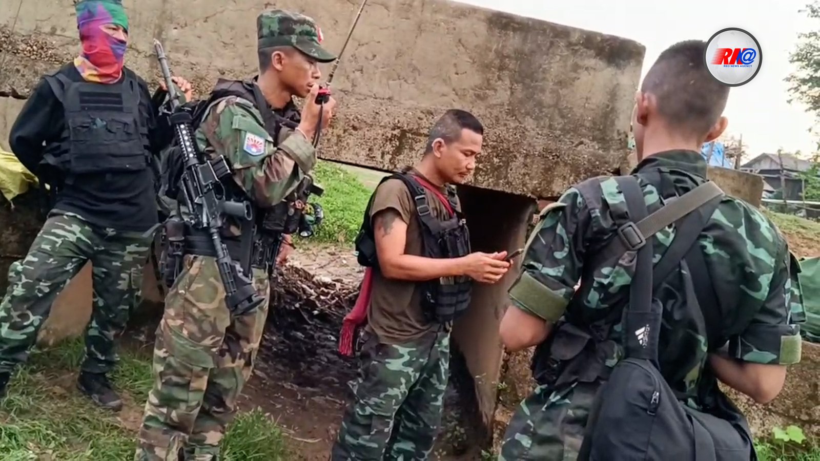 စစ်တောင်းမြစ်၏ အရှေ့ခြမ်း အနောက်ခြမ််းအားလုံးမှာ တော်လှန်ရေးတပ်ဖွဲ့တွေရောက်နေပြီ