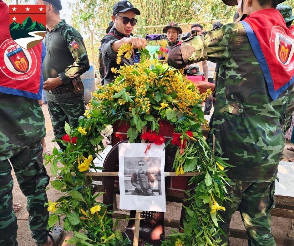 တိုက်ပွဲအတွင်း ဒေါနစစ်ကြောင်း စနိုက်ပါတာဝန်ခံ ရဲဘော်စောဘိုလေး ကျဆုံး