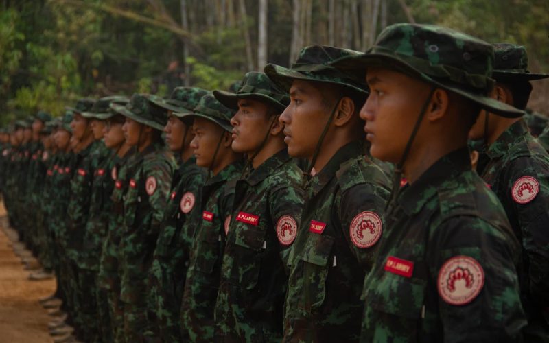 ဗမာပြည်သူ့လွတ်မြောက်ရေးတပ်တော် တည်ထောင်ခြင်း (၃) နှစ်ပြည့်အခမ်းအနား ပြုလုပ်