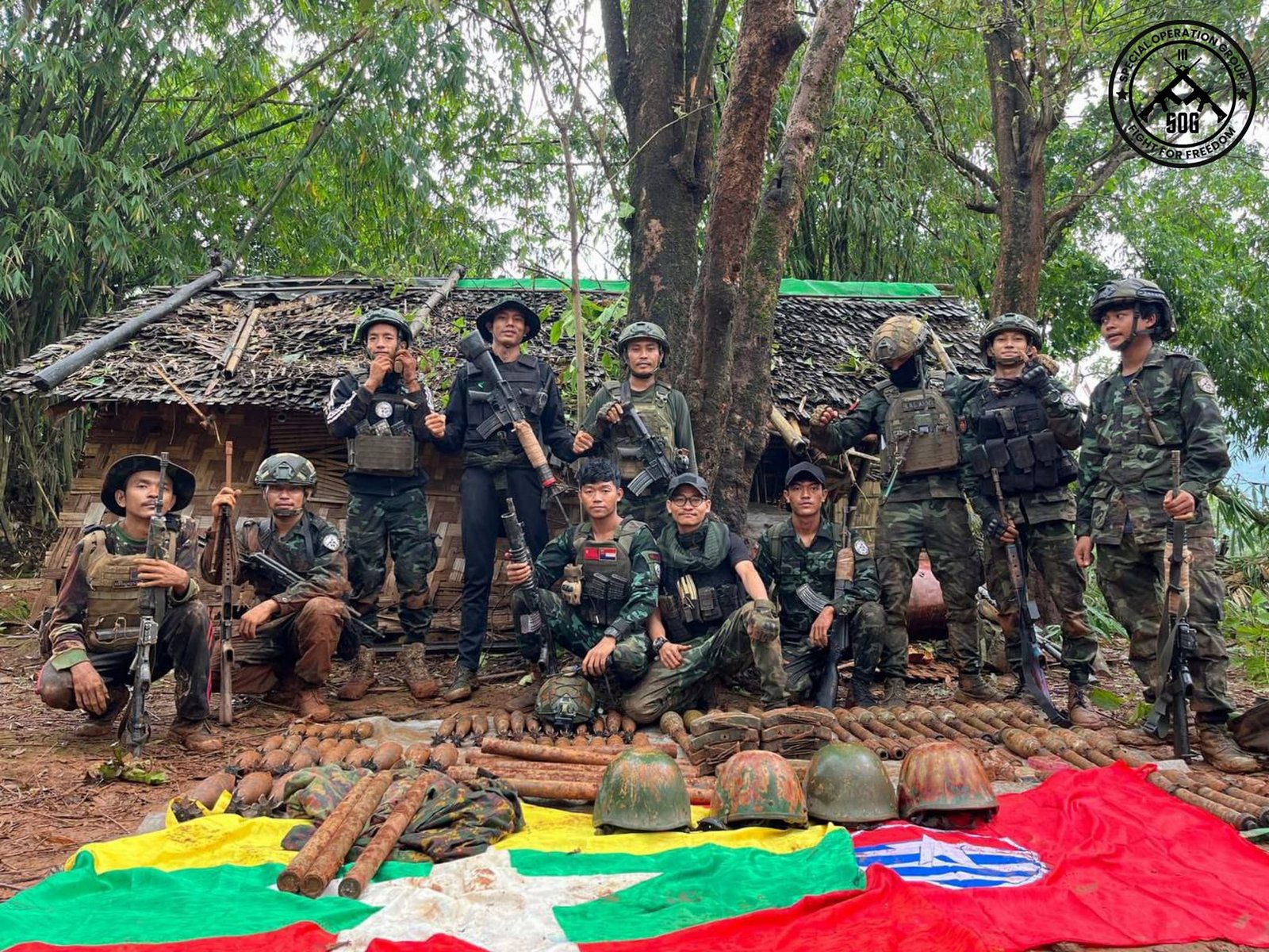 လက်နက်ချရန် အကြောင်းကြားခဲ့သော်လည်း မလိုက်နာသည့်အတွက် စခန်းသိမ်းခဲ့ရာ တပ်ခွဲမှူး ဗိုလ်ကြီး၀ဏ္ဏတိုး အပါအ၀င် (၂၁) ဦး အရှင်ဖမ်းမိ