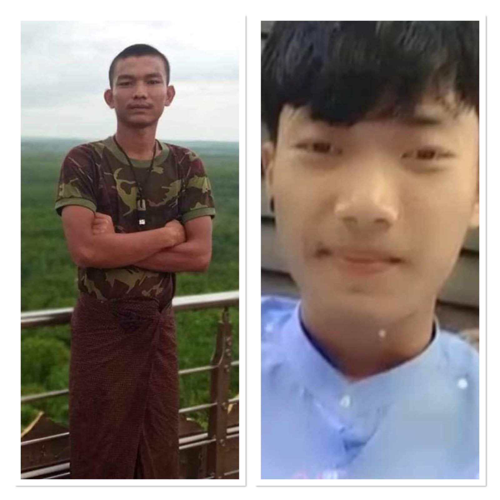 ကျောက်တန်းလေးကျေးရွာအနီး တိုက်ပွဲတွင် ရန်ကုန်ပြည်သူ့ကာကွယ်ရေးတပ်ဖွဲ့မှ ရဲဘော် လရောင်နှင့် ရဲဘော်သာဒင်တို့ မြင့်မြတ်စွာကျဆုံး