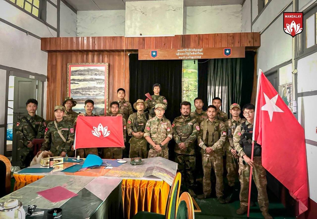 မိုးကုတ်မြို့သိမ်းတိုက်ပွဲတွင် မန္တလေး PDF ဒရုန်းတပ်ဖွဲ့ ပူးပေါင်းပါဝင်ခဲ့