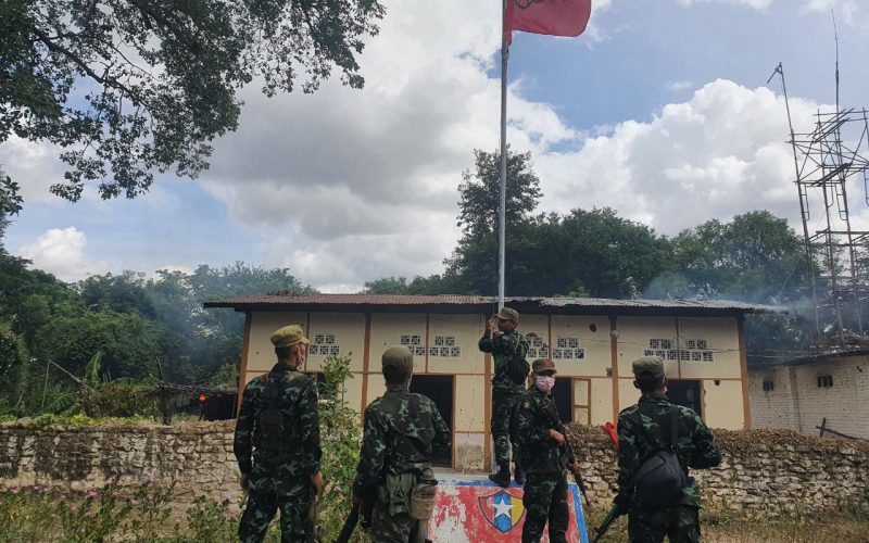 ကိုင်းတောမရဲစခန်းနှင့် ကင်းစခန်းများအားလုံးကို တော်လှန်ရေးအင်အားစုများ သိမ်းပိုက်