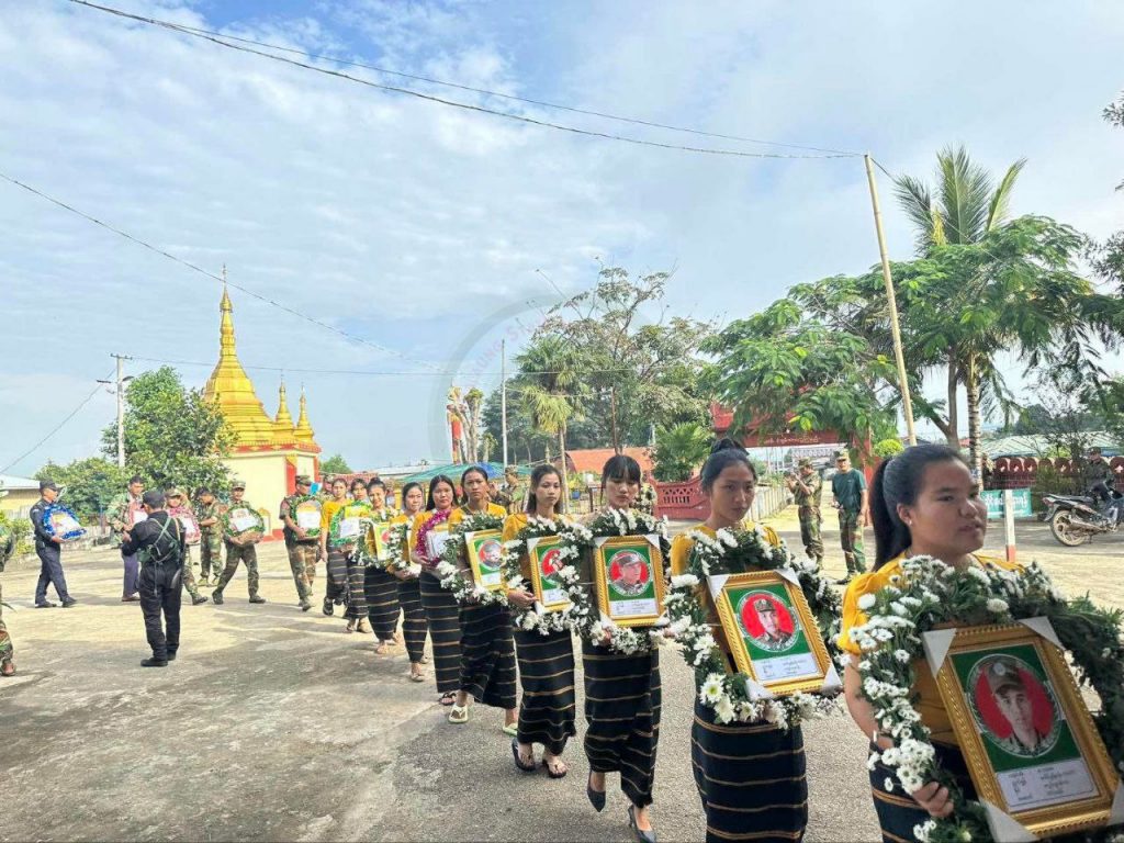 ၁၀၂၇ စစ်ဆင်ရေးအတွင်း အသက်ပေးလှူသွားခဲ့ကြသည့် သူရဲကောင်းရဲဘော်များအား ရည်စူးပြီး အလှူဒါနပြုလုပ်