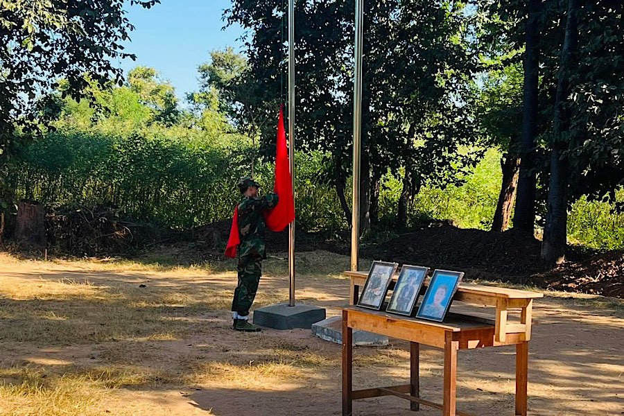 လင်းကတောနယ်မြေရဲစခန်း စခန်းသိမ်းတိုက်ပွဲအတွင်း ကျဆုံးသွားသော ရဲဘော်များအတွက် တစ်နှစ်ပြည့်အခမ်းအနားပြုလုပ်