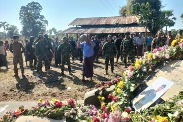 လင်းယုန်ပြောက်ကျားတပ်ဖွဲ့မှ ရဲဘော်လင်းယုန် သပိတ်ကျင်းမြို့နယ် တိုက်ပွဲတွင် ကျဆုံး