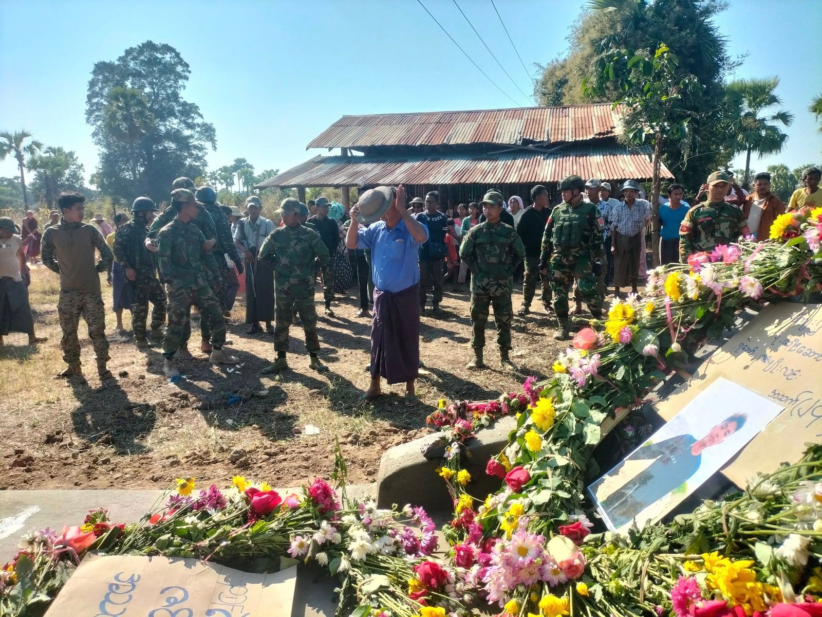 လင်းယုန်ပြောက်ကျားတပ်ဖွဲ့မှ ရဲဘော်လင်းယုန် သပိတ်ကျင်းမြို့နယ် တိုက်ပွဲတွင် ကျဆုံး