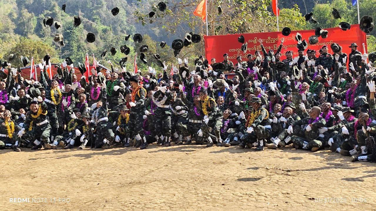 ရန်ကုန်၊ ပဲခူး၊ တနင်္သာရီနှင့် မွန်ပြည်နယ်စစ်ဆင်ရေးများအတွက် အထူးစစ်ဆင်ရေးသင်တန်းသား (၂၅၀) သင်တန်းဆင်း