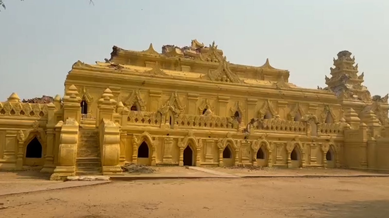 ရှေးဟောင်းယဉ်ကျေးမှုနယ်မြေ ပျက်စီးနေသည့် မြင်ကွင်း