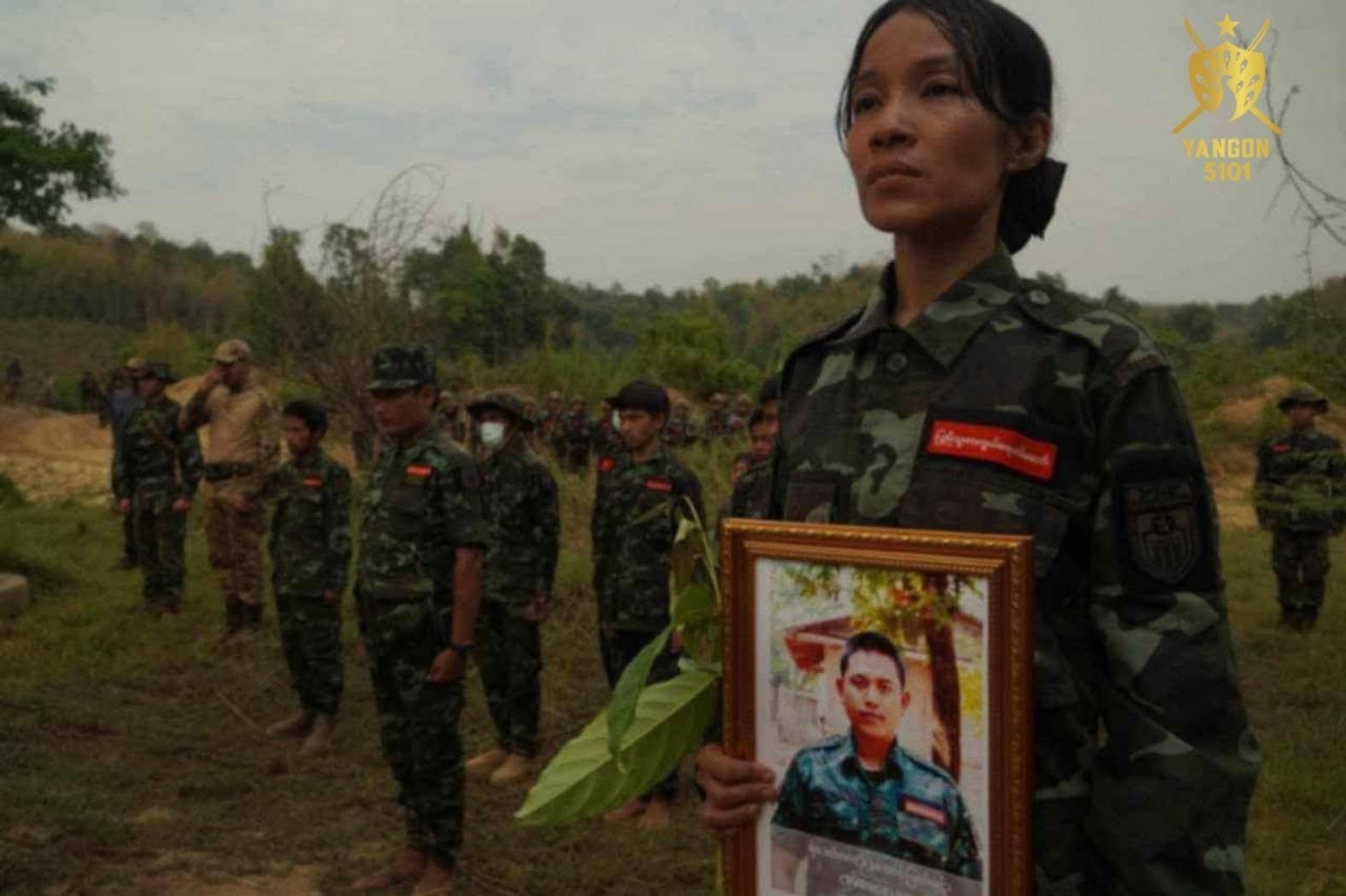 ရန်ကုန်တိုင်းစစ်ဌာန ၅၁၀၁ တပ်ရင်းမှ ဒုတပ်ခွဲမှူး အောင်မြတ်မင်းနှင့် တပ်စိတ်မှူး စည်သူဇော်တို့ ကျဆုံး