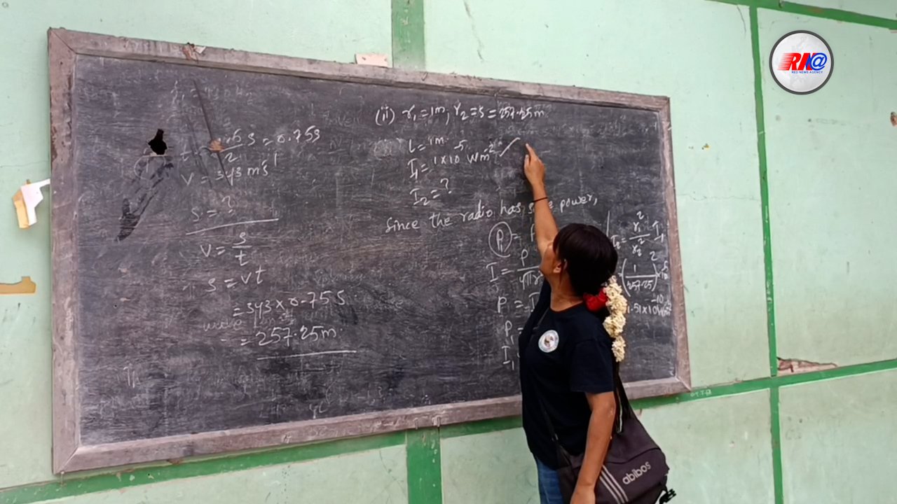 စာသင်ကျောင်း လေကြောင်းတိုက်ခိုက်ခံရမှုအပြီး မြင်ကွင်း