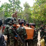 မိုးဗြဲတိုက်ပွဲတွင် ကျဆုံးသွားသော အာဇာနည် ရဲဘော် (၂) ဦးဈာပန