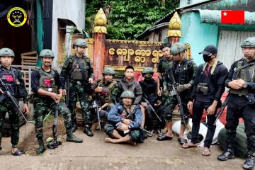 ကျောက္ကာကျေးရွာရှိ စစ်ကောင်စီလက်အောက်ခံ ပျူစခန်းကို KNDO နှင့် PDF များ စီးနင်းတိုက်ခိုက်