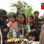 ဒီးမော့ဆို အမှတ် (၁၁၀၂)တပ်ရင်းမှ စစ်ထောက်လှမ်းရေး ရဲဘော်ချာလီ (ခ) ဗိုလ်သံချောင်း၏ ဈာပန
