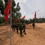မြန်မာပြည်မြောက်ပိုင်းရှိ ABSDF အမှတ် (၂) စစ်ကြောင်း အပတ်စဉ် (၉) အခြေခံစစ်ပညာ သင်တန်းဆင်းပွဲကျင်းပ