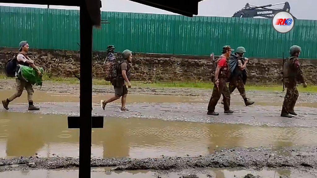 ဖားကန့်မှာ စစ်ကောင်စီတပ်သားများ တိုက်ခိုက်ခံရ