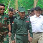 ဒေါက်တာဇော်ဝေစိုး၊ ဗိုလ်ချုပ်တားဘုန်းကျော်နှင့် ခွန်းဘီထူးတို့ BPLA အခြေခံစစ်ပညာသင်တန်းဆင်းပွဲတက်ရောက်
