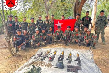 တညောင်ရဲစခန်းတိုက်ပွဲတွင် ရဲ (၈) ဦးကျဆုံးပြီး ရဲမိသားစုဝင်များအား ဖမ်းဆီးထား