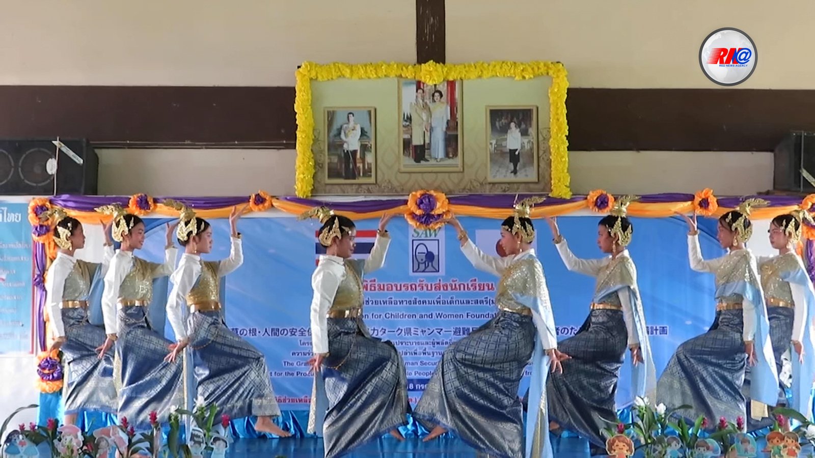 လူမှုစောင့်ရှောက်ရေးအဖွဲ့ (SAW) ကို ဂျပန်အစိုးရမှ ကျောင်းကား (၂) စီးထောက်ပံ့