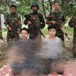 မှော်ဘီရဲတပ်ရင်း (၅) မှ ဒုတပ်ကြပ်ဟန်ဝေအောင်နှင့် တပ်သားအောင်သီဟတို့ ဖမ်းဆီးခံရ