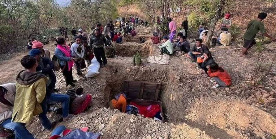 ချင်းပြည်နယ်အတွင်း စစ်ရေးပဋိပက္ခများကြား သေဆုံးသူ (၁၃၀၀) ကျော်ရှိလာ